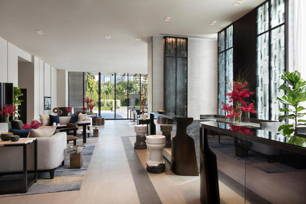 Hotel Ascott Thonglor Bangkok Exterior foto The lobby of the hotel