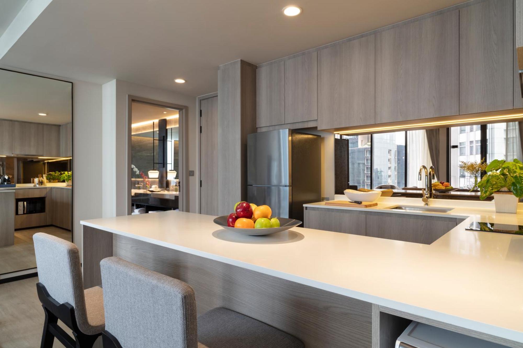 Hotel Ascott Thonglor Bangkok Exterior foto A kitchen in a condominium