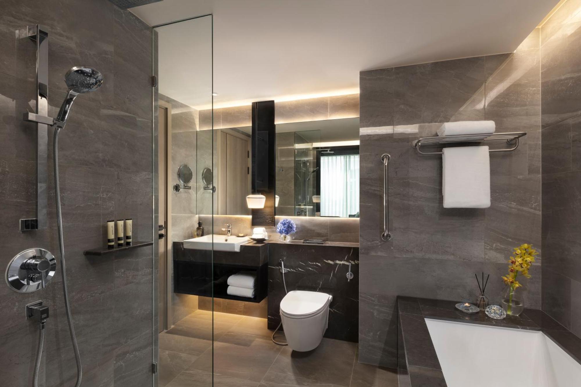 Hotel Ascott Thonglor Bangkok Exterior foto Bathroom